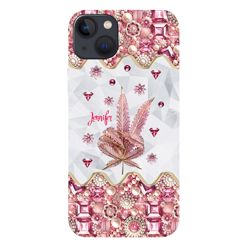 Il y a toujours du cannabis quelque part - Coque de téléphone et support de téléphone personnalisés avec impression intégrale -