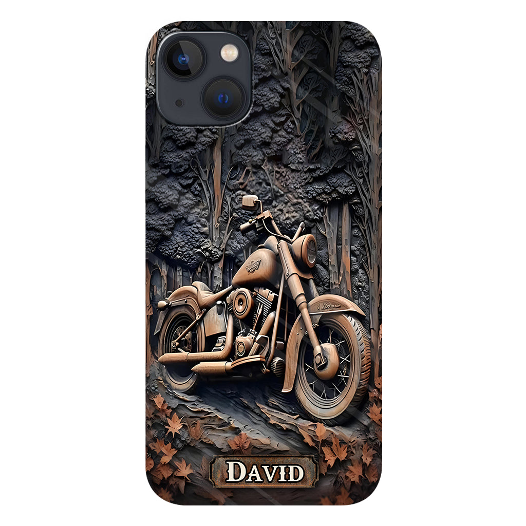 Il est temps de rouler - Coque de téléphone personnalisée pour motard avec impression intégrale