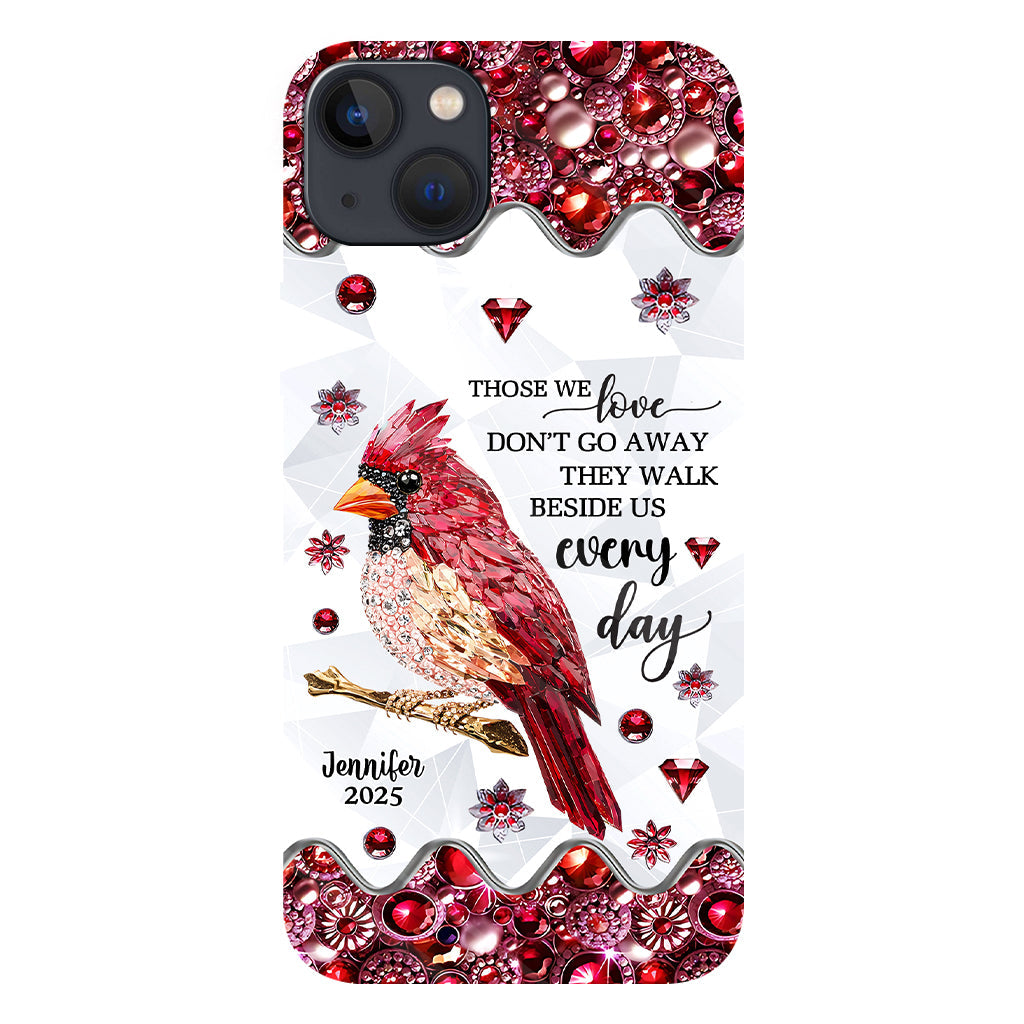 Those We Love Don't Go Away - Personalized Memorial Full Print Phone Case