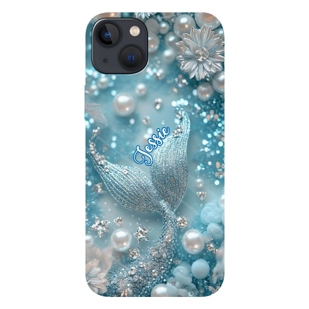 Petite plage salée - Coque de téléphone personnalisée pour amoureux de la mer avec impression intégrale