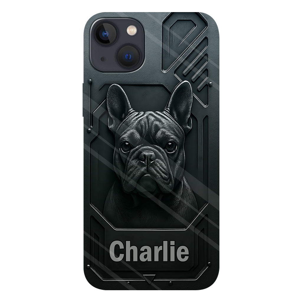 Beste Hundemama/Hundepapa – Personalisierte Handyhülle mit Hundemotiv