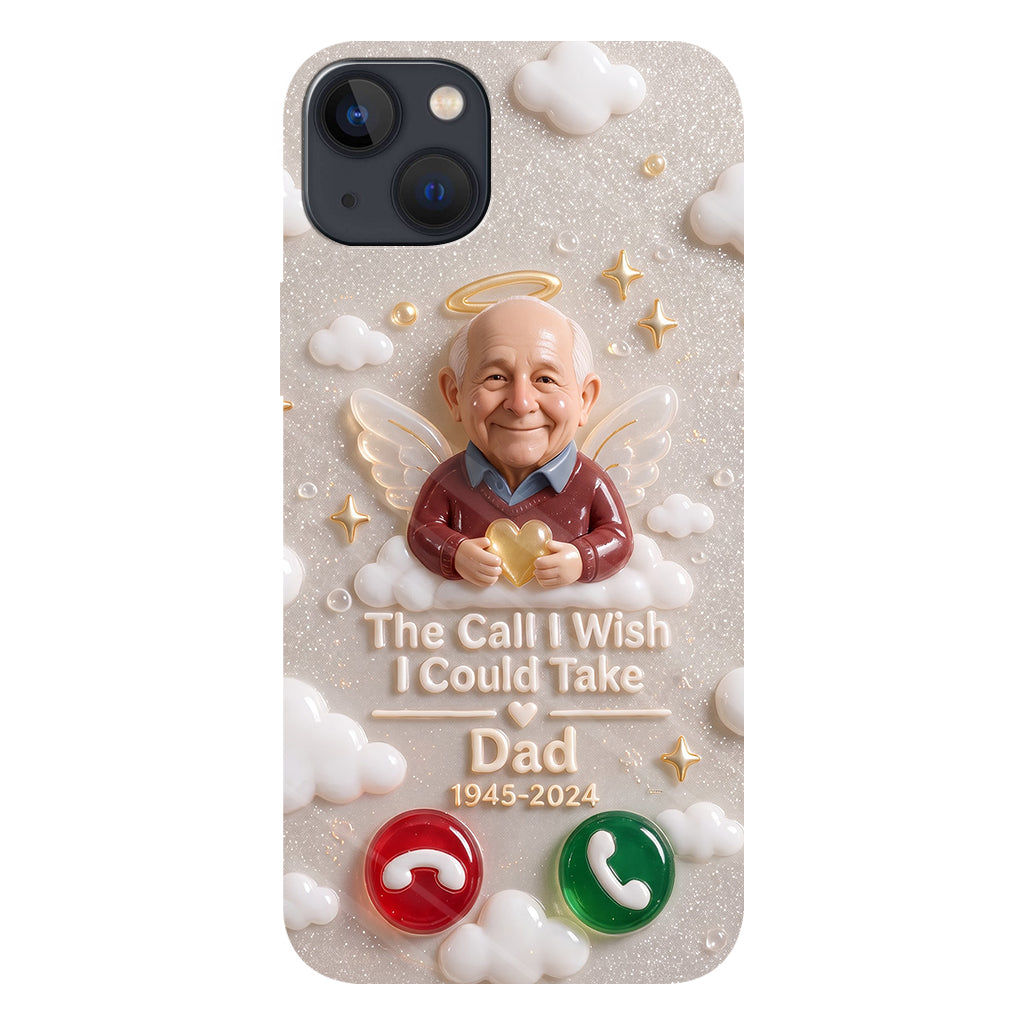 The Call I Wish I Could Take - Personalized Memorial Clear Phone Case