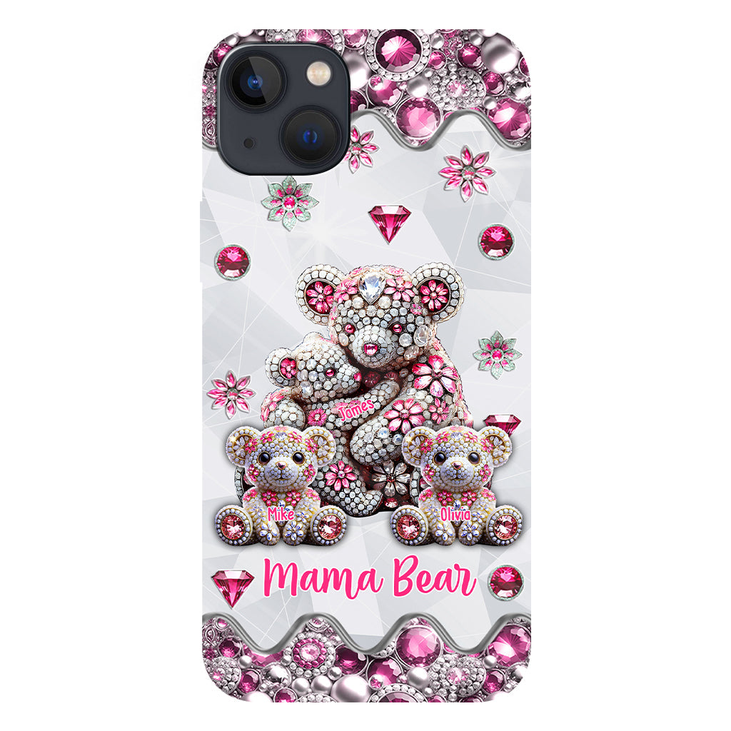 Mama Bear Gift For Mom, Grandma,.. - Personalized Mother Full Print Phone Case