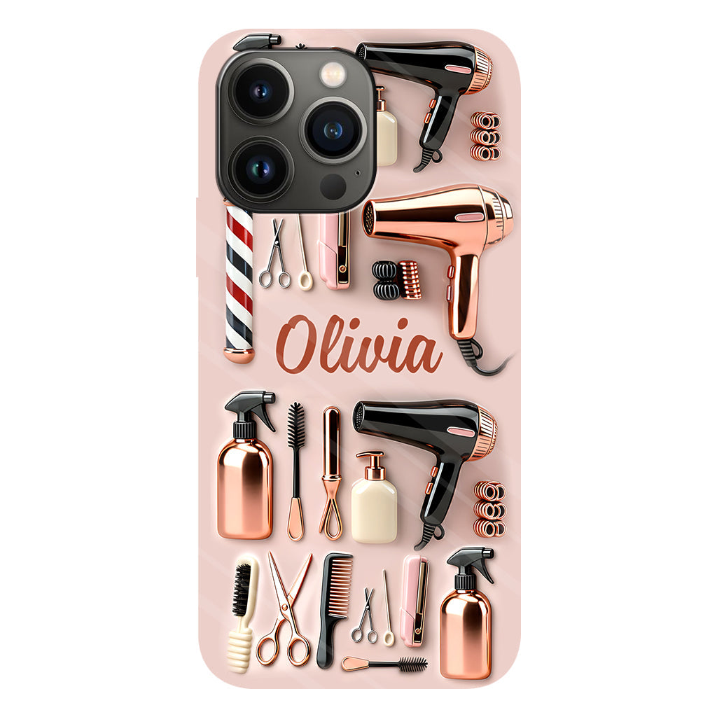 Coiffeur parfait - Coque de téléphone personnalisée avec impression intégrale Coiffeur