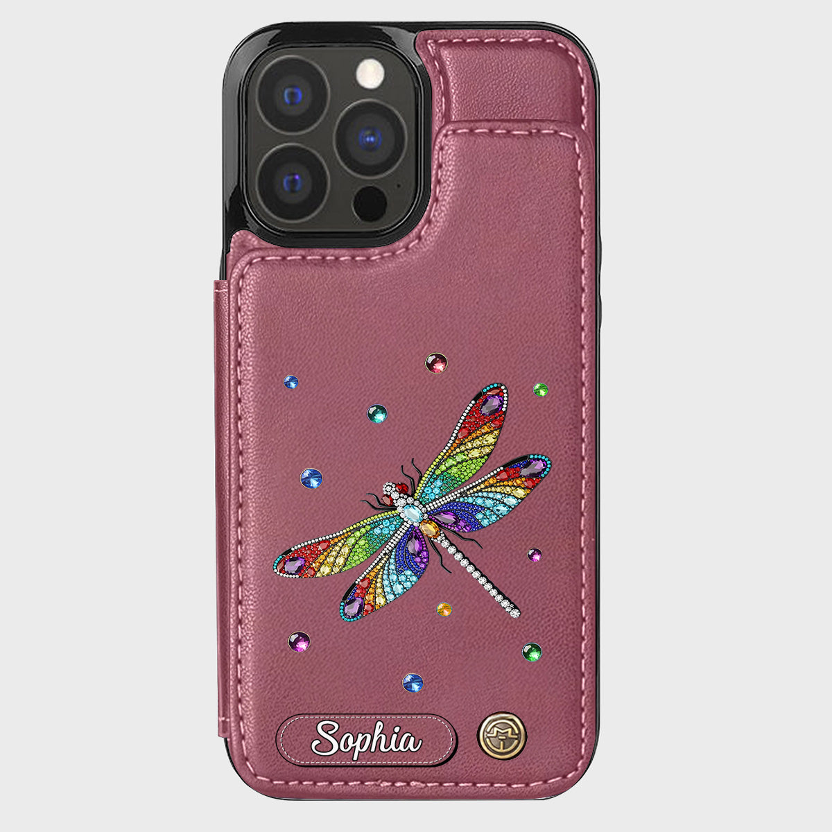 Wunderschöne Libelle – Personalisierte Libellen-Handyhülle