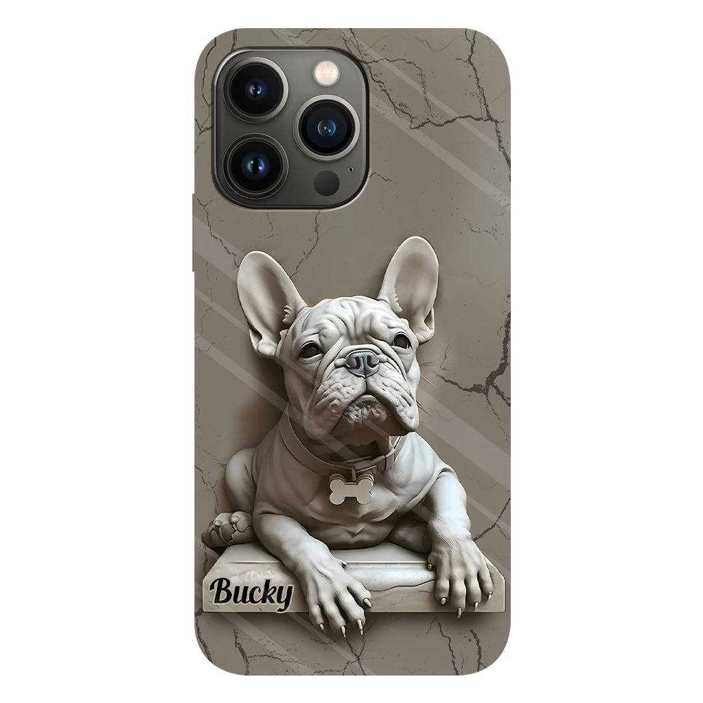 Coque de téléphone personnalisée avec motif bouledogue français - Bouledogue français