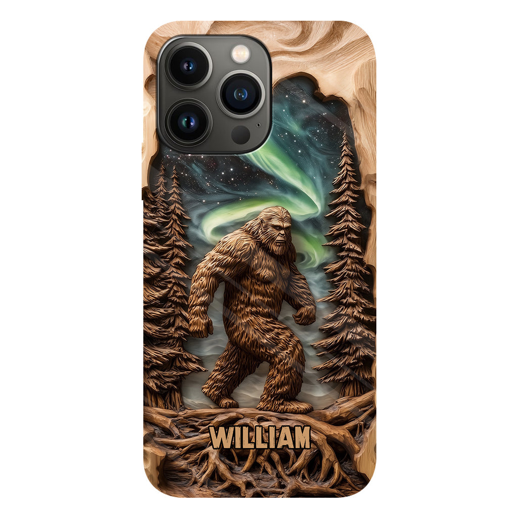 Je pars en forêt - Coque de téléphone personnalisée avec impression intégrale pour la randonnée