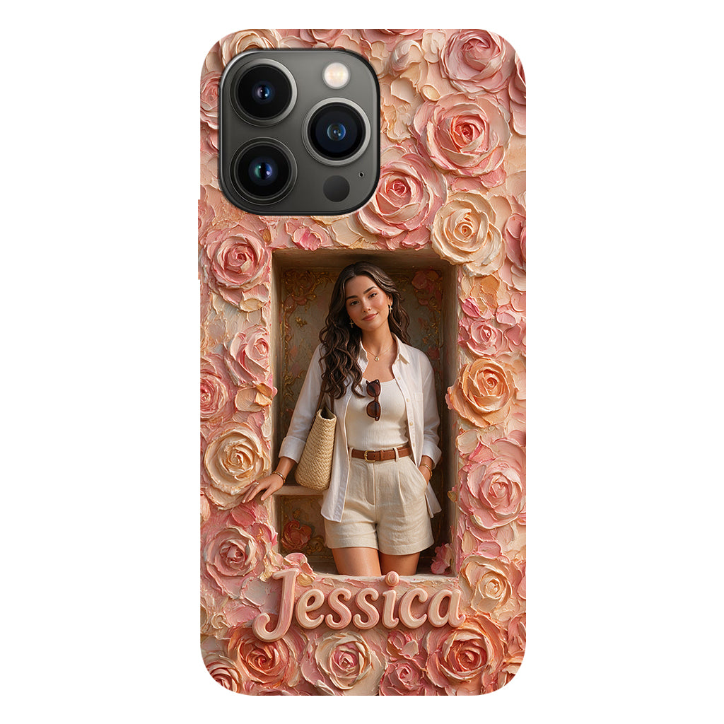 Beautiful Flowers - Personalized Birth Month Flower Full Print Phone Case