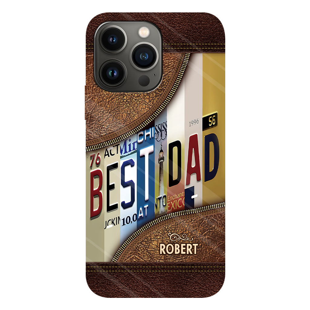 Best Dad Ever - Personalized Father Full Print Phone Case