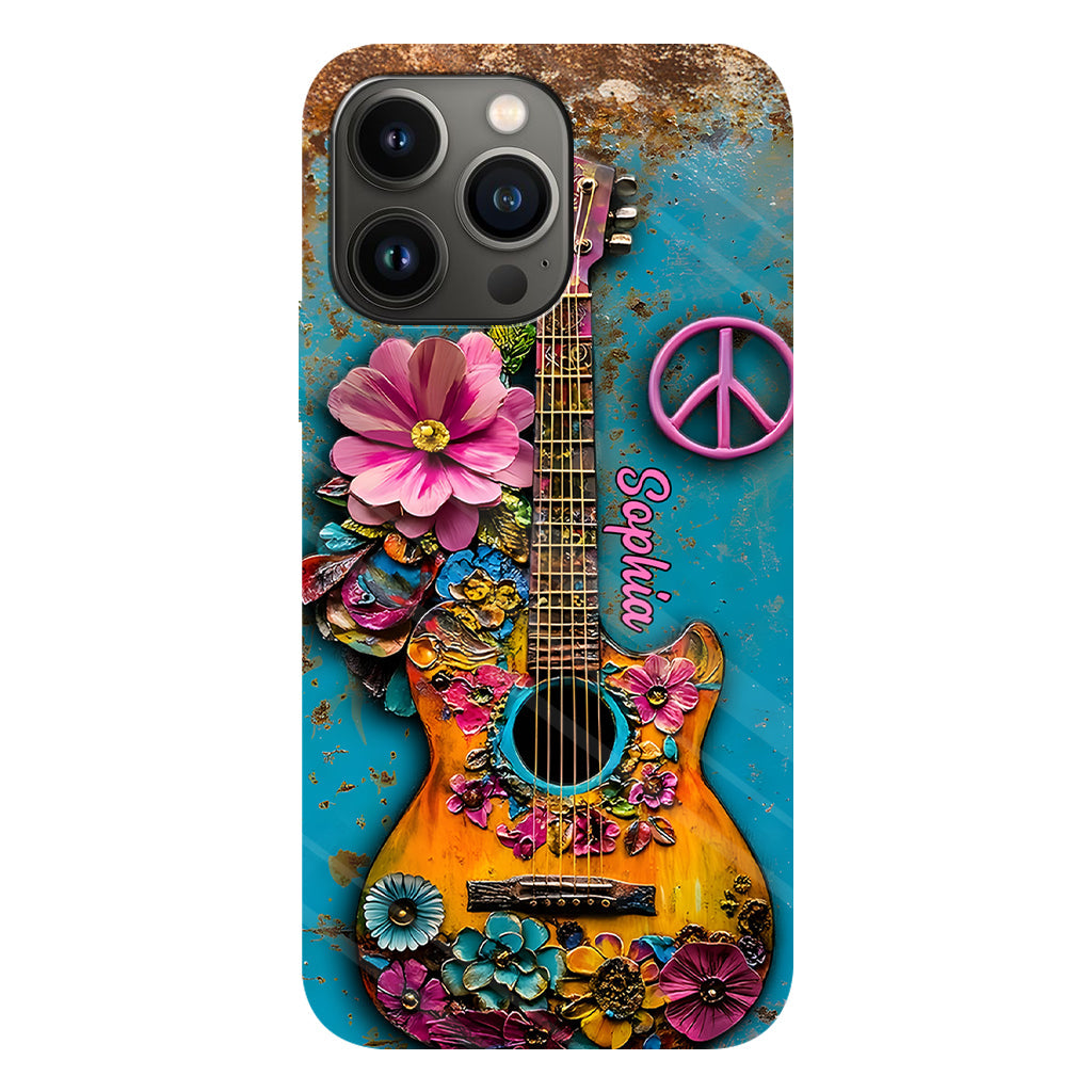 Coque de téléphone personnalisée Hippie Soul - Motif hippie intégral