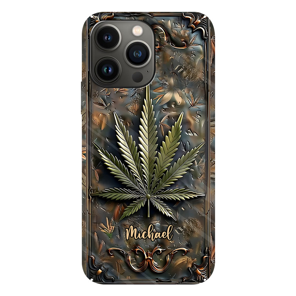 High Life – Personalisierte Handyhülle mit Weed-Motiv