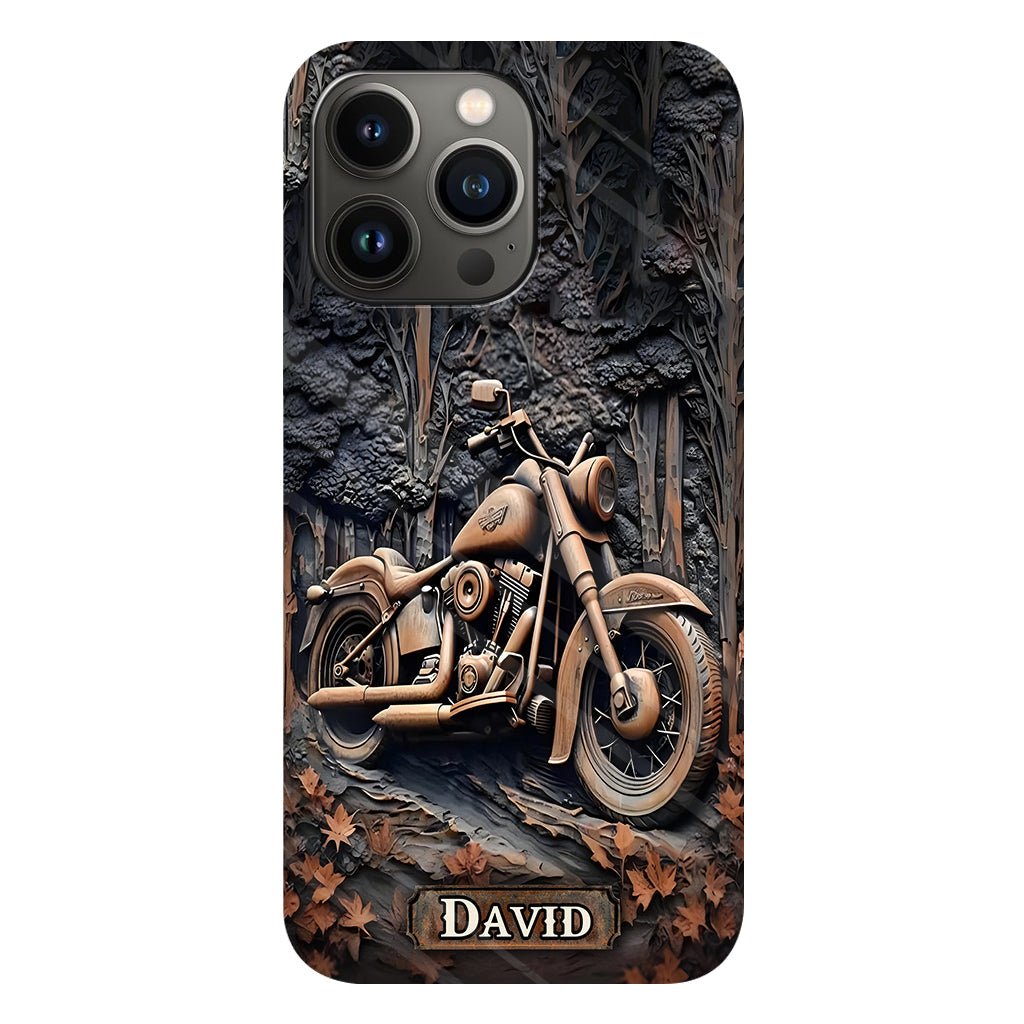 Il est temps de rouler - Coque de téléphone personnalisée pour motard avec impression intégrale
