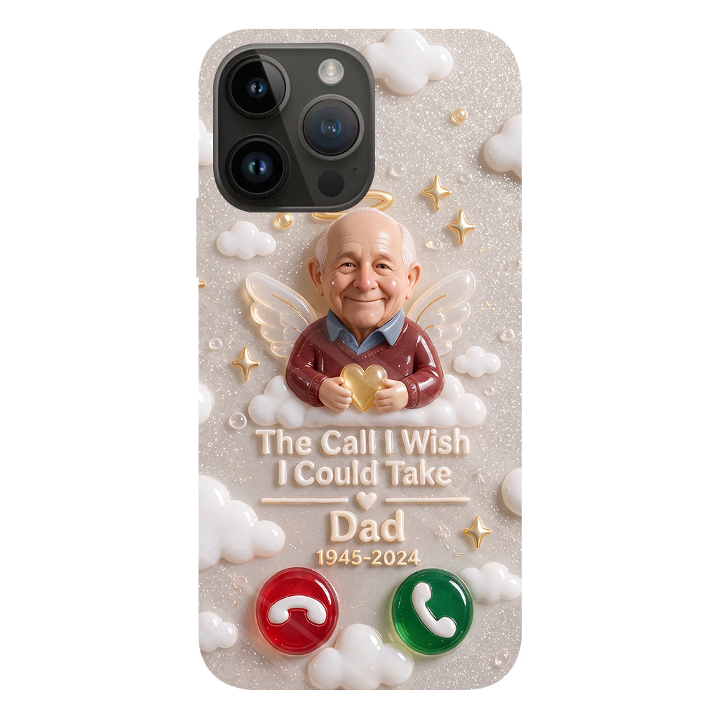 The Call I Wish I Could Take - Personalized Memorial Clear Phone Case