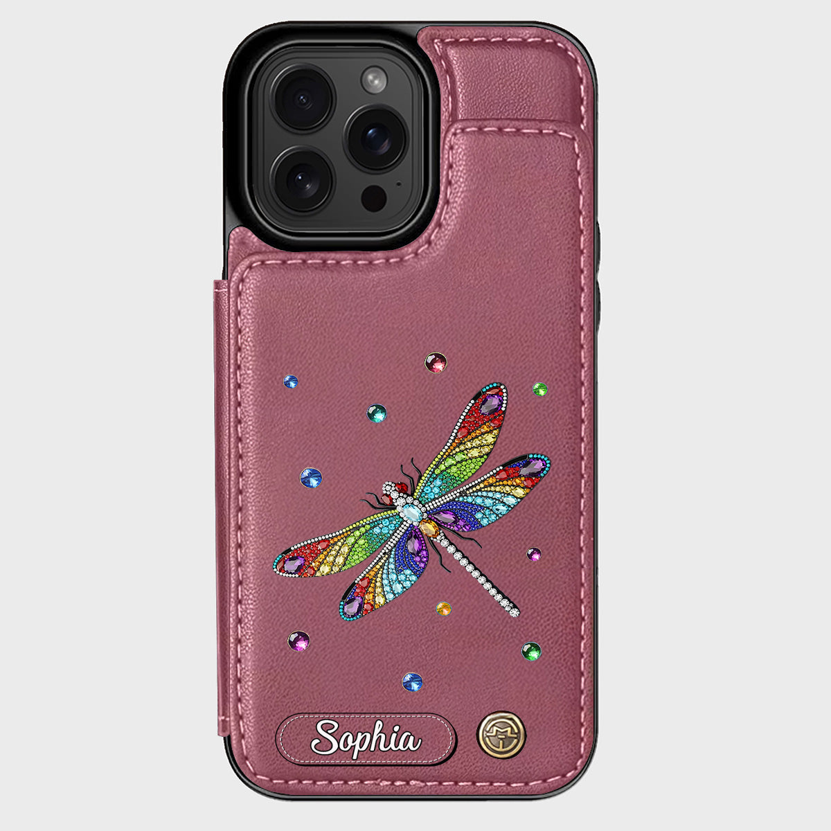 Wunderschöne Libelle – Personalisierte Libellen-Handyhülle