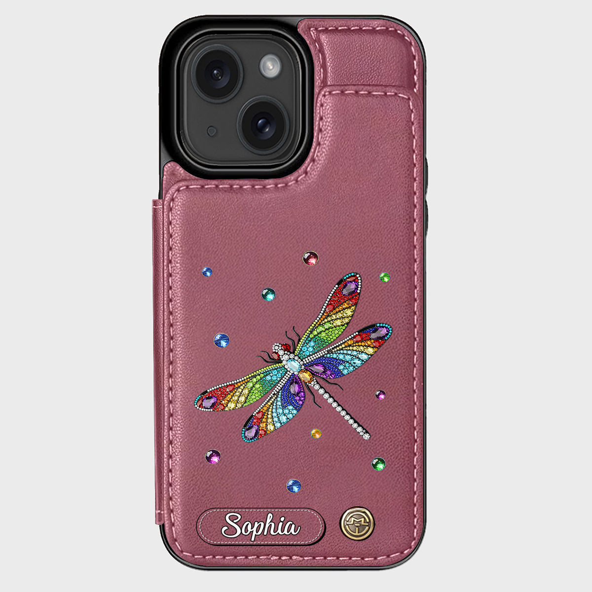 Wunderschöne Libelle – Personalisierte Libellen-Handyhülle