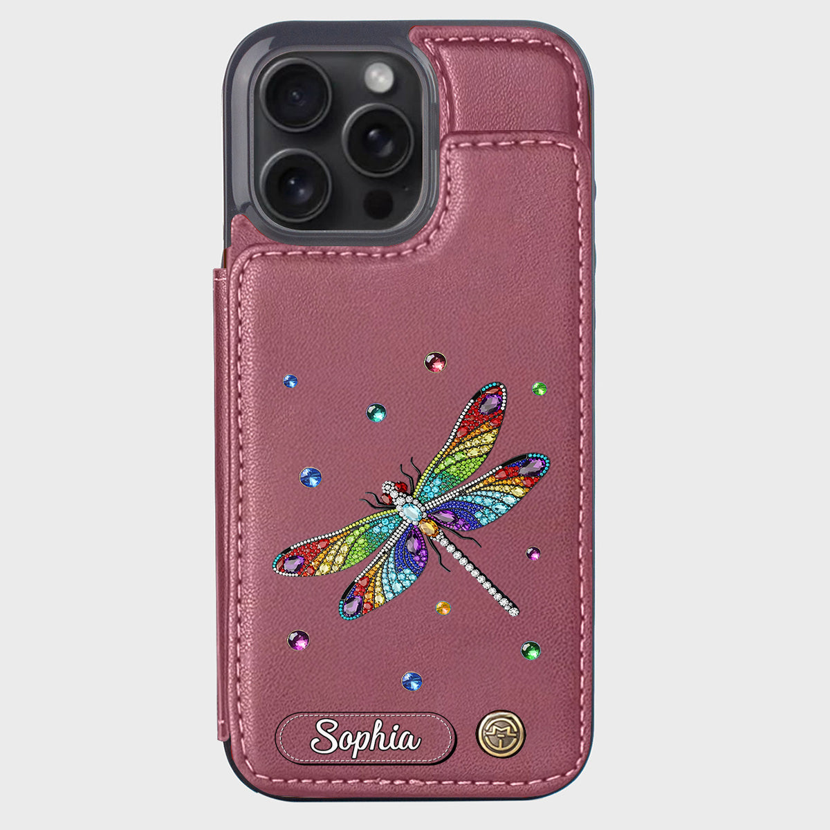 Wunderschöne Libelle – Personalisierte Libellen-Handyhülle