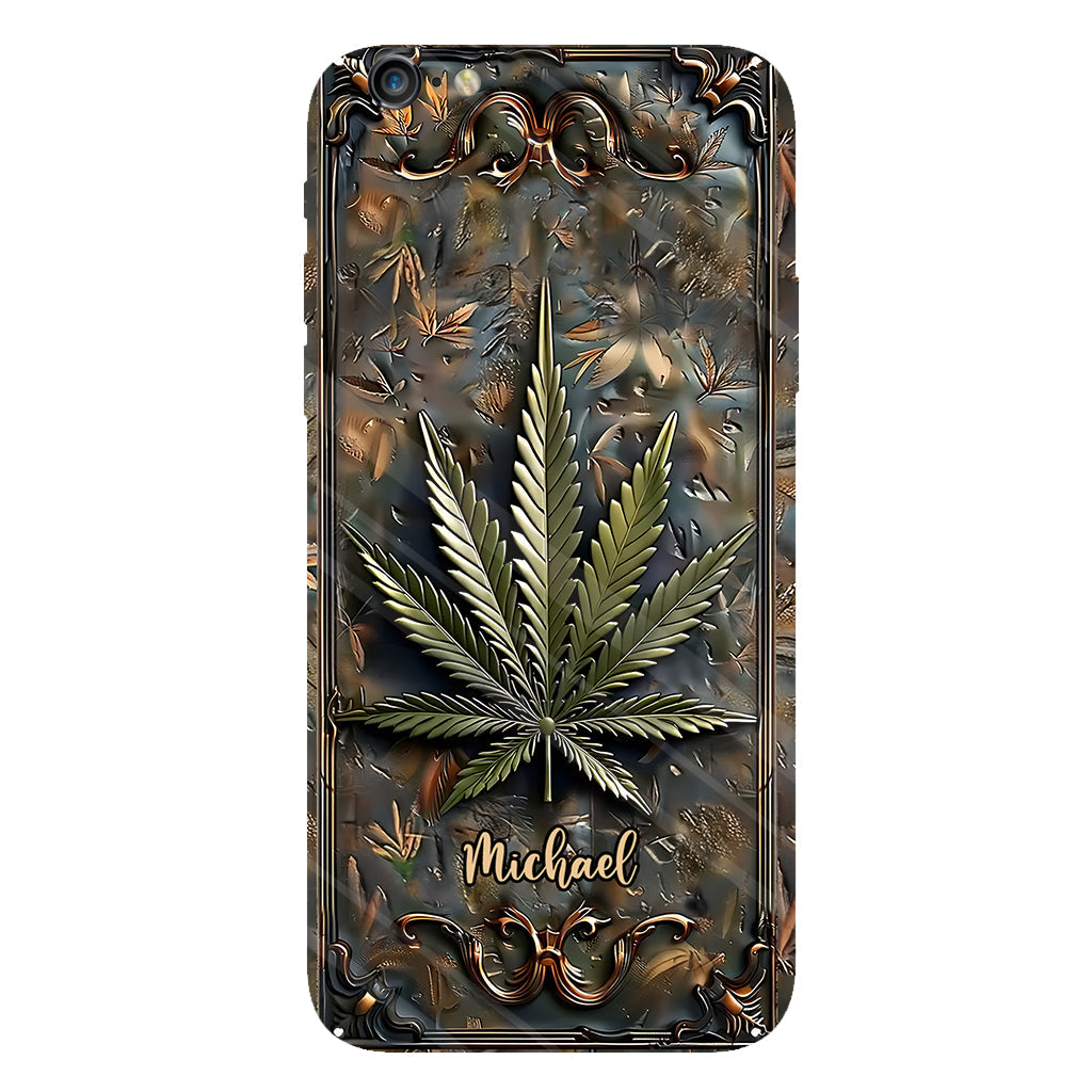 High Life – Personalisierte Handyhülle mit Weed-Motiv