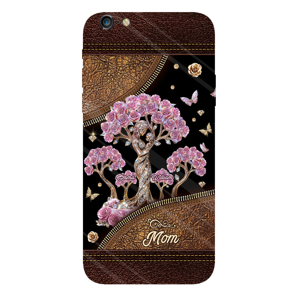 The Love Between Mother And Her Kids - Personalized Mother Full Print Phone Case