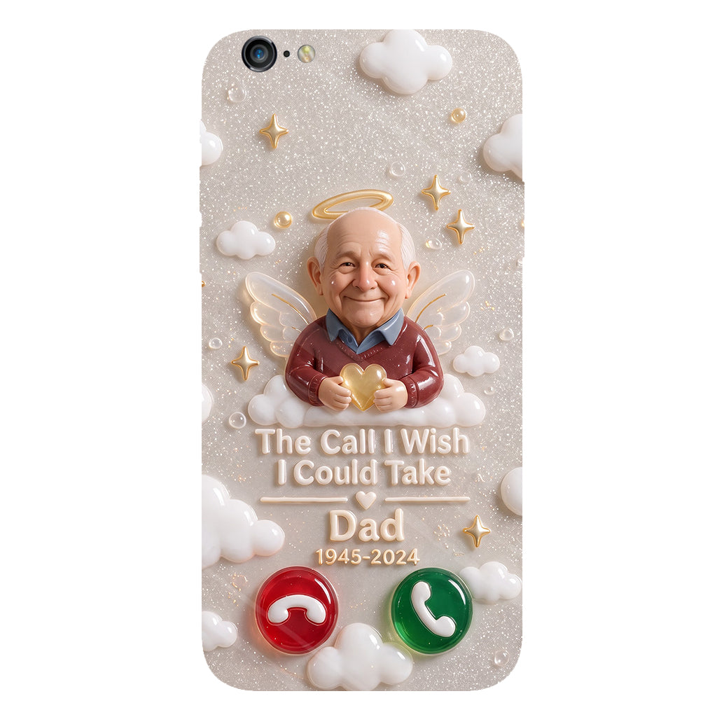 The Call I Wish I Could Take - Personalized Memorial Clear Phone Case