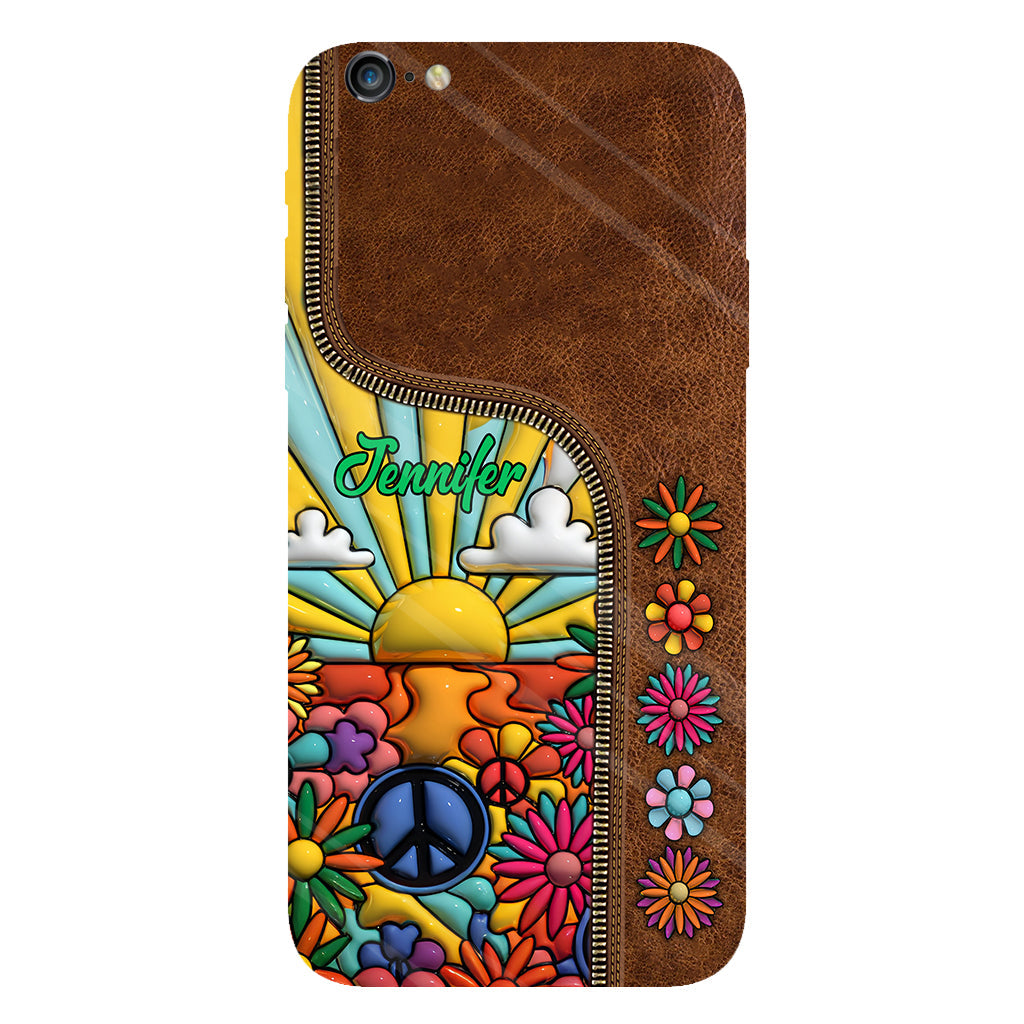 Coque de téléphone personnalisée Hippie Soul - Motif hippie intégral