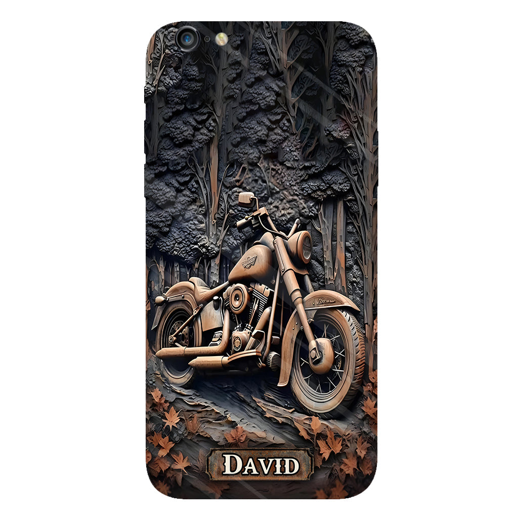 Il est temps de rouler - Coque de téléphone personnalisée pour motard avec impression intégrale