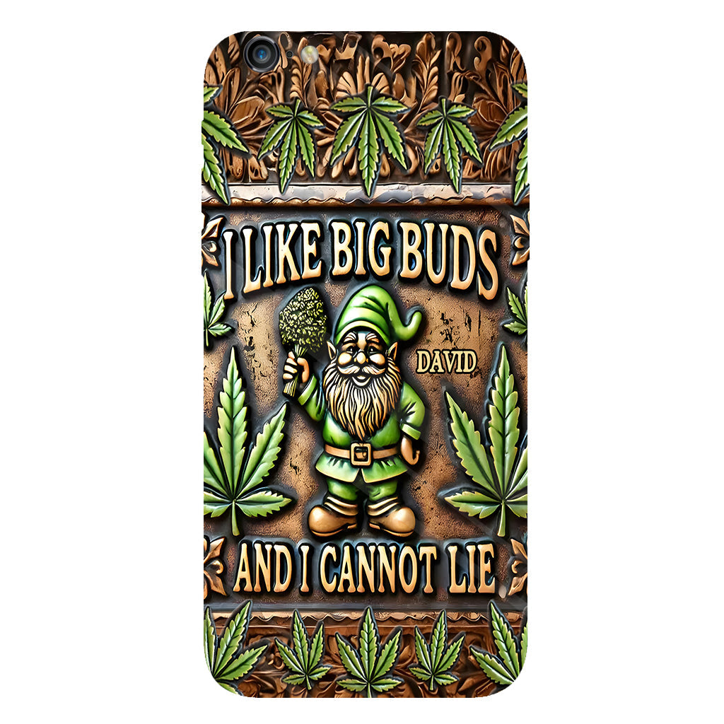 J'aime les grosses têtes - Coque de téléphone personnalisée avec impression intégrale sur le thème du cannabis