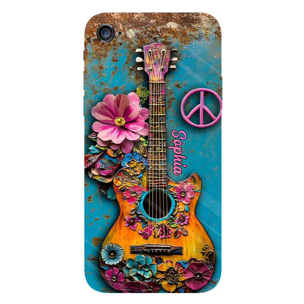 Coque de téléphone personnalisée Hippie Soul - Motif hippie intégral