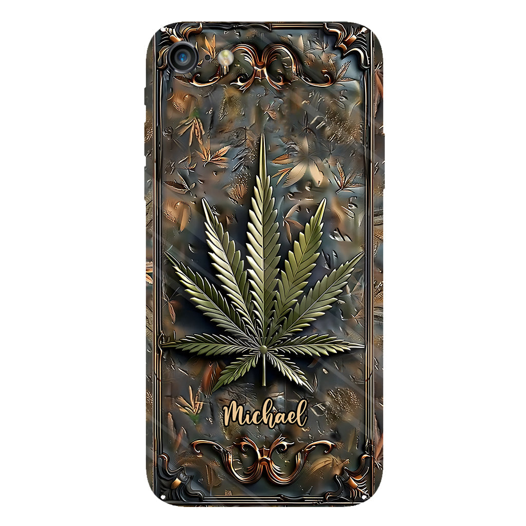 High Life – Personalisierte Handyhülle mit Weed-Motiv