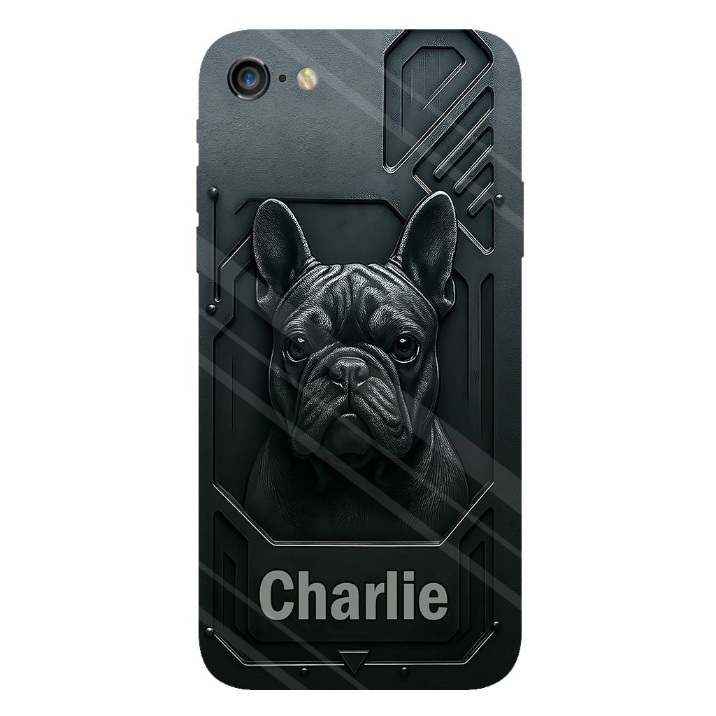 Beste Hundemama/Hundepapa – Personalisierte Handyhülle mit Hundemotiv
