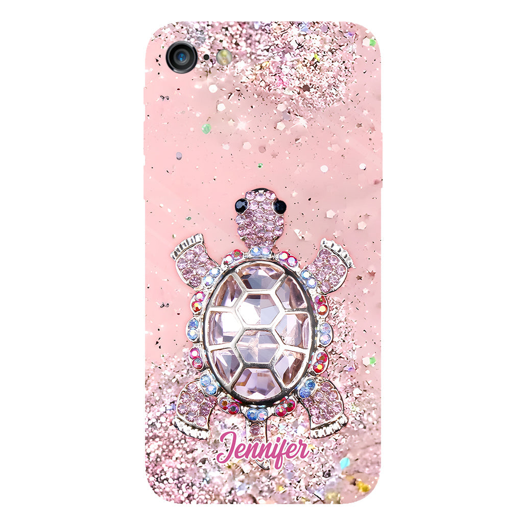 Just A Girl Who Loves Turtles - Personalized Turtle Full Print Phone Case