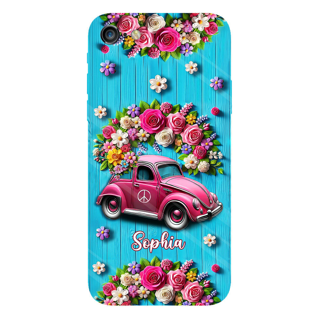 Hippie Soul – Personalisierte Handyhülle mit Hippie-Vollbilddruck