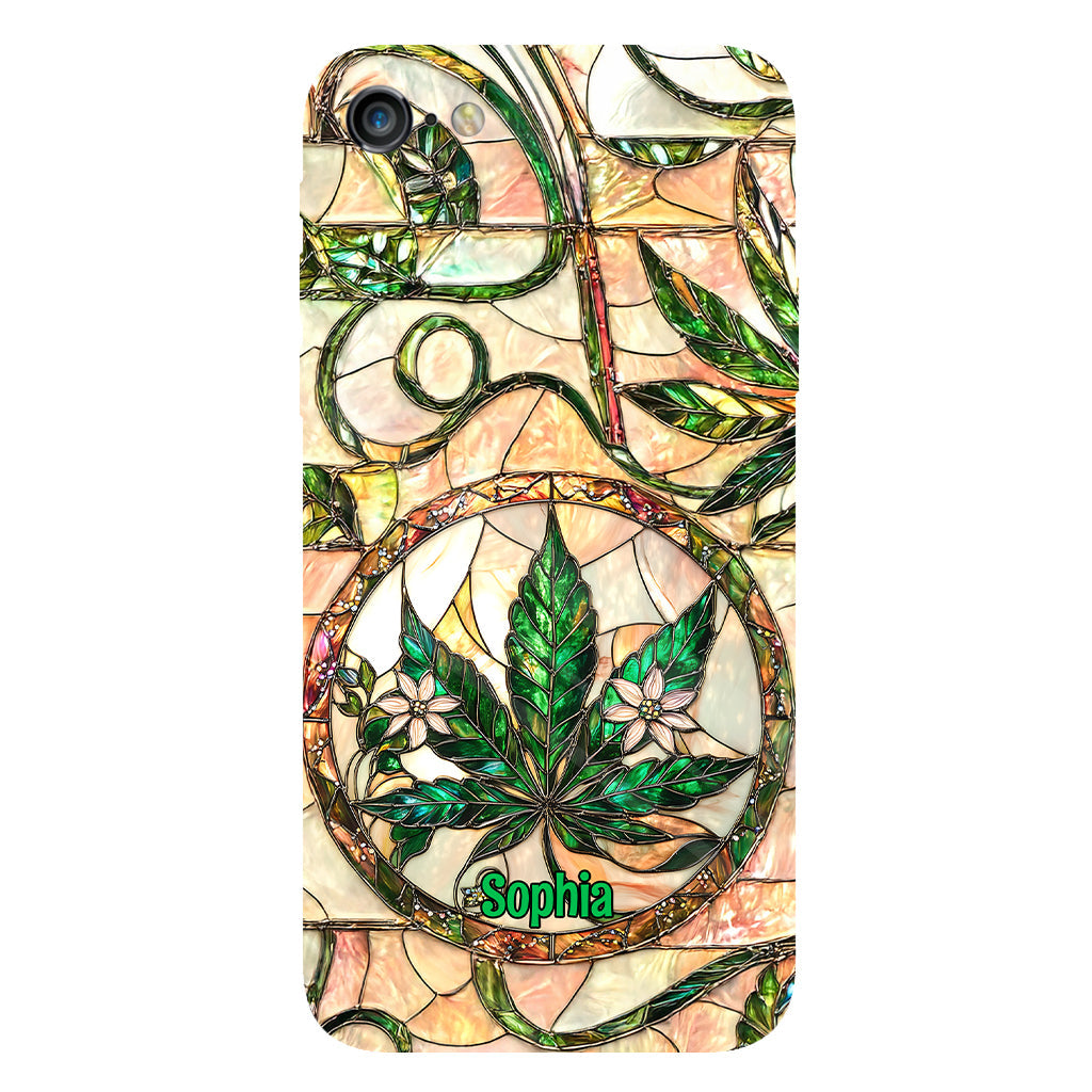 High Times - Coque de téléphone personnalisée avec impression intégrale sur le thème du cannabis