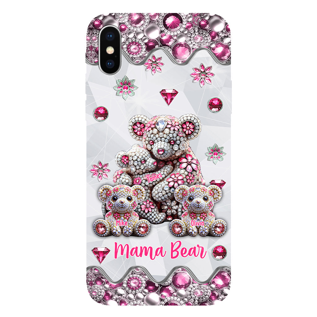 Mama Bear Gift For Mom, Grandma,.. - Personalized Mother Full Print Phone Case
