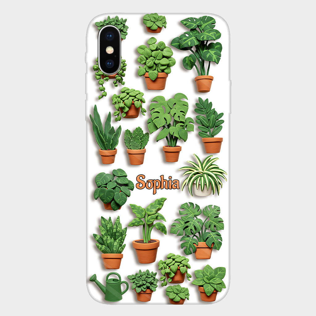 J'ai vraiment besoin de toutes ces plantes - Coque de téléphone personnalisée avec impression intégrale sur le thème du jardinage