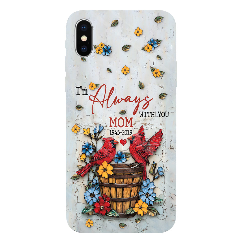 Those We Love Don't Go Away - Personalized Memorial Full Print Phone Case