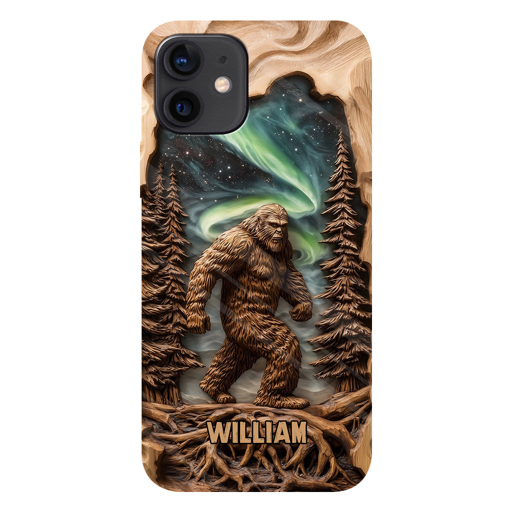 Je pars en forêt - Coque de téléphone personnalisée avec impression intégrale pour la randonnée