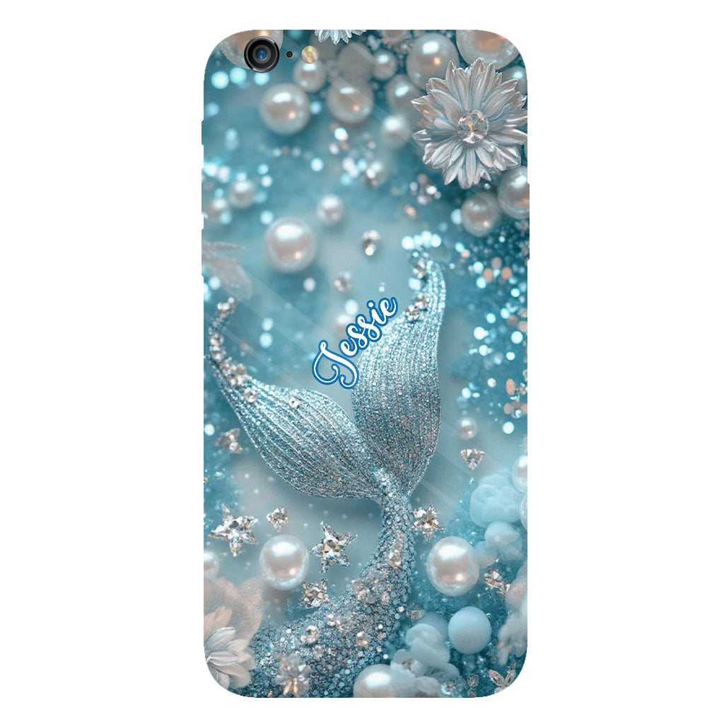 Petite plage salée - Coque de téléphone personnalisée pour amoureux de la mer avec impression intégrale