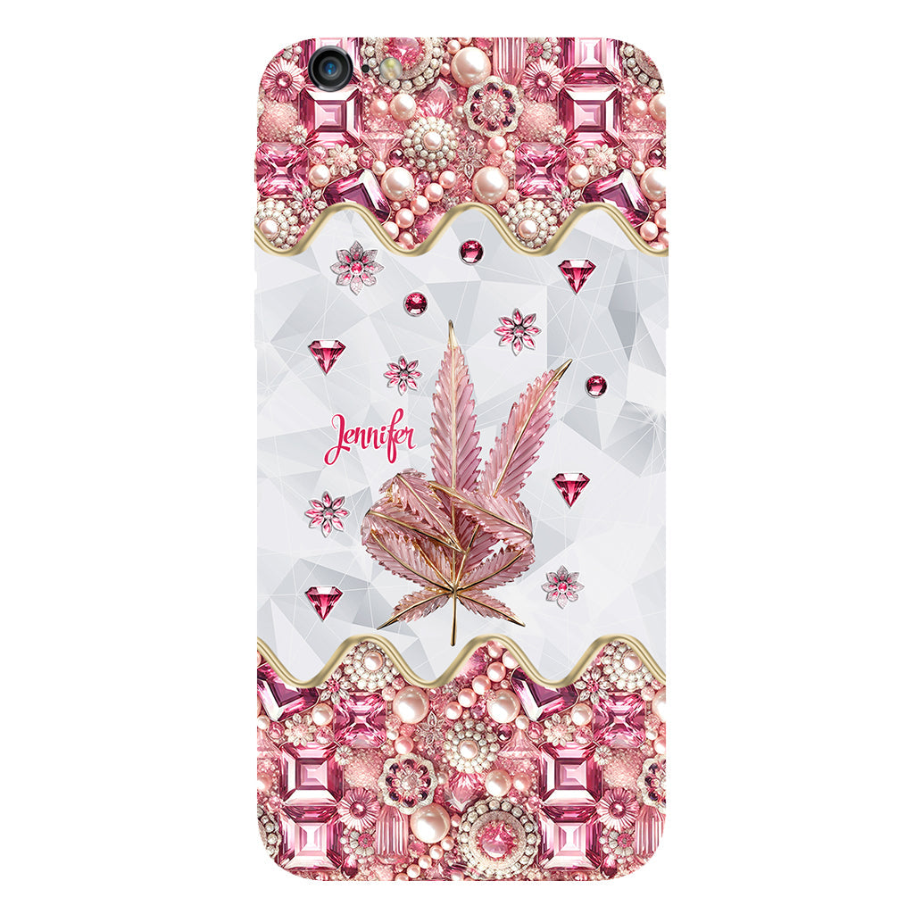 Il y a toujours du cannabis quelque part - Coque de téléphone et support de téléphone personnalisés avec impression intégrale -