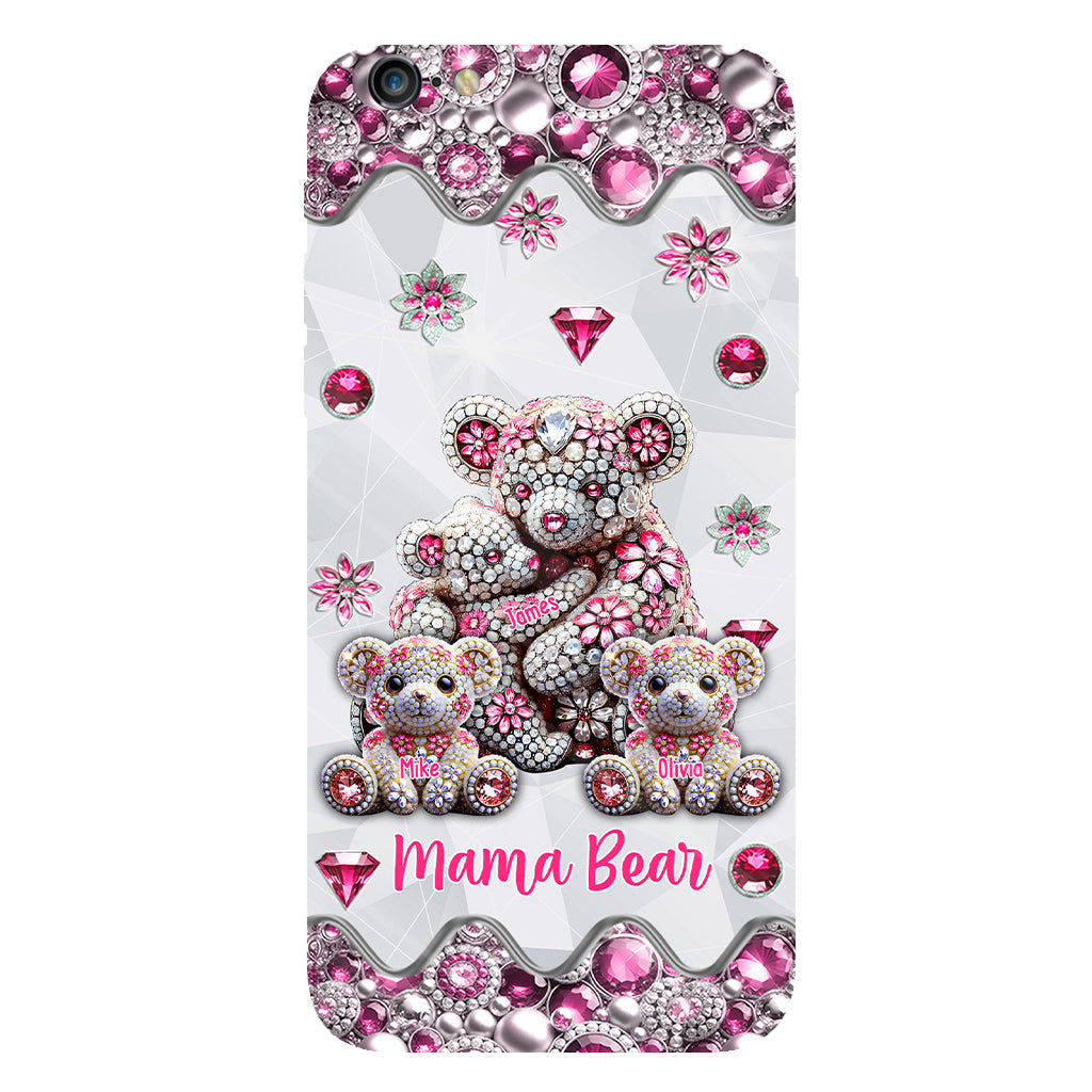 Mama Bear Gift For Mom, Grandma,.. - Personalized Mother Full Print Phone Case