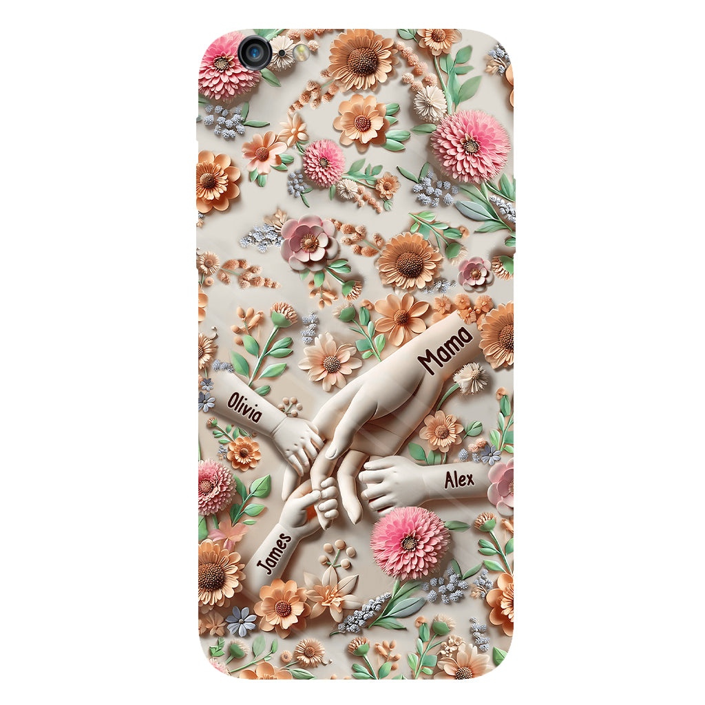 Hold Our Hands - Personalized Mother Full Print Phone Case