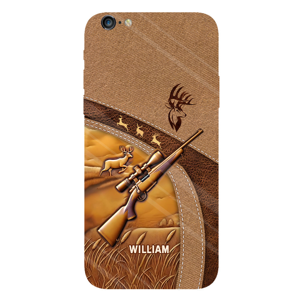 Passionné de chasse - Coque de téléphone personnalisée avec motif intégral sur le thème de la chasse