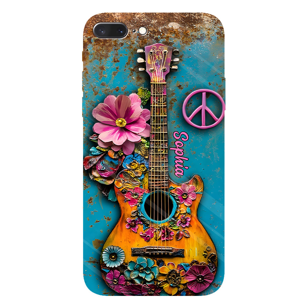 Coque de téléphone personnalisée Hippie Soul - Motif hippie intégral
