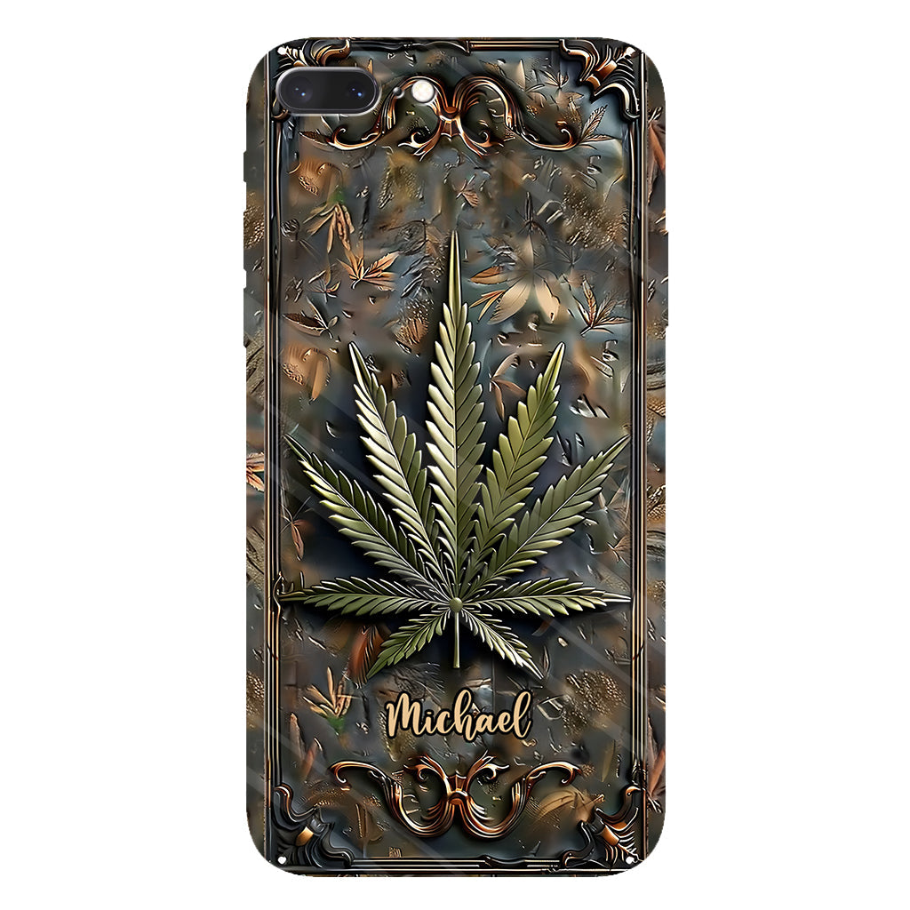 High Life – Personalisierte Handyhülle mit Weed-Motiv