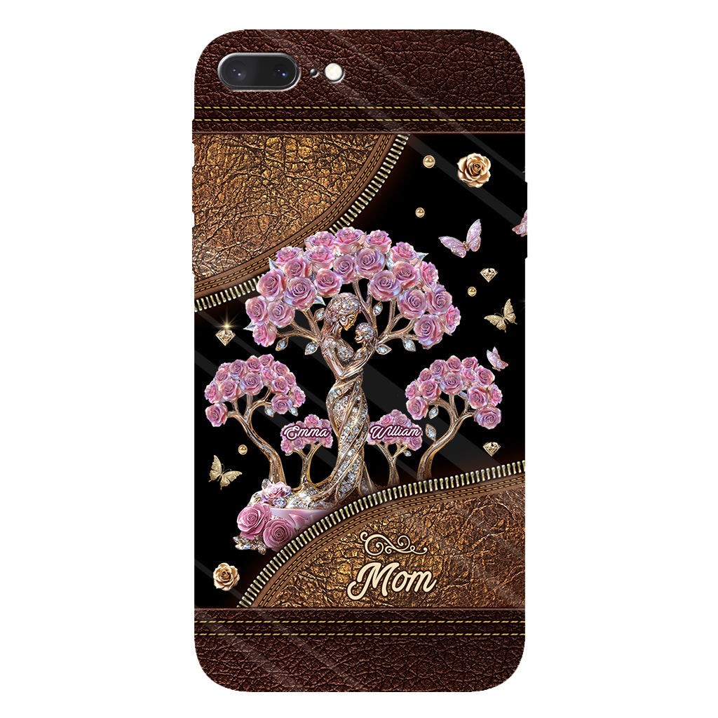 The Love Between Mother And Her Kids - Personalized Mother Full Print Phone Case