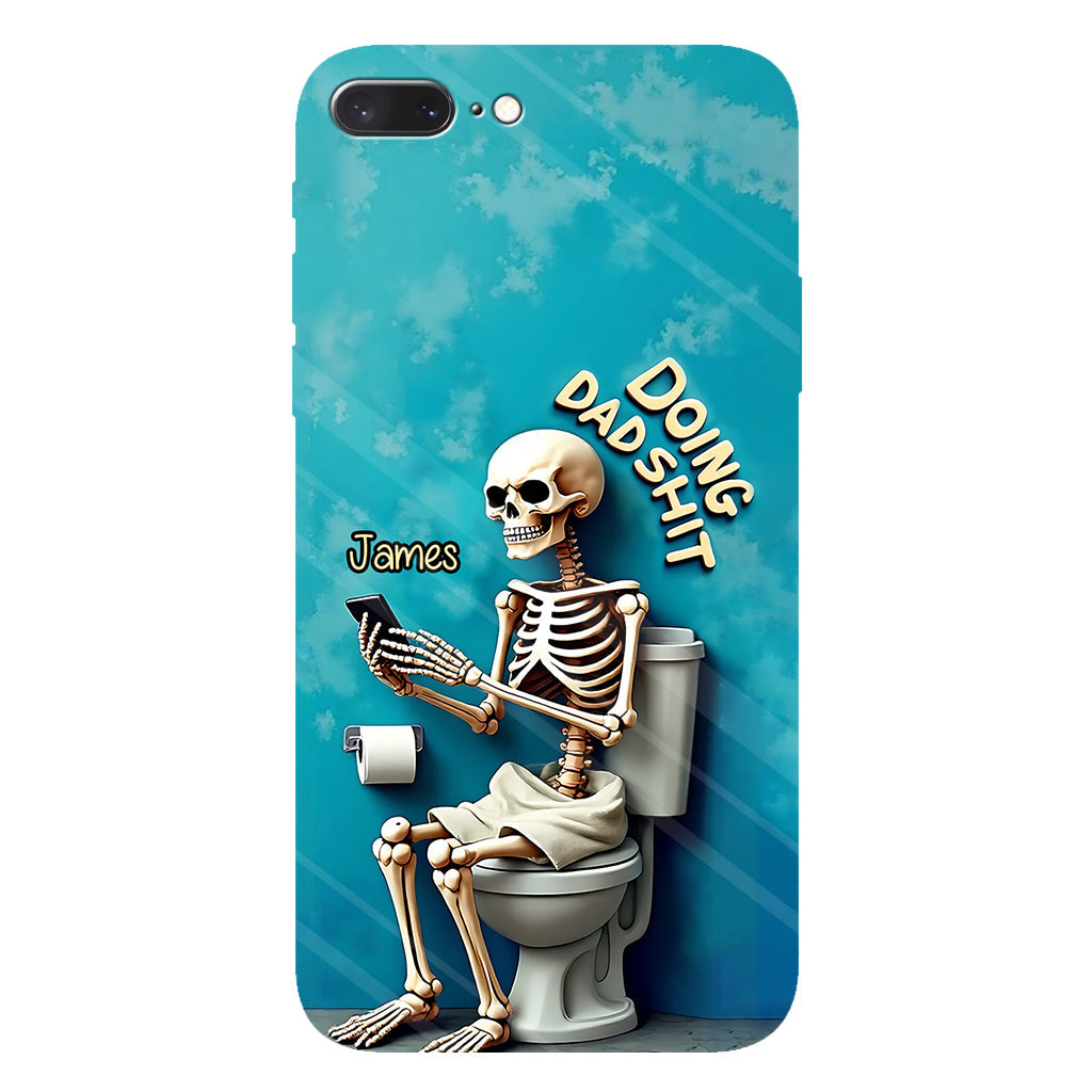 Doing Dad Shit - Personalized Father Full Print Phone Case