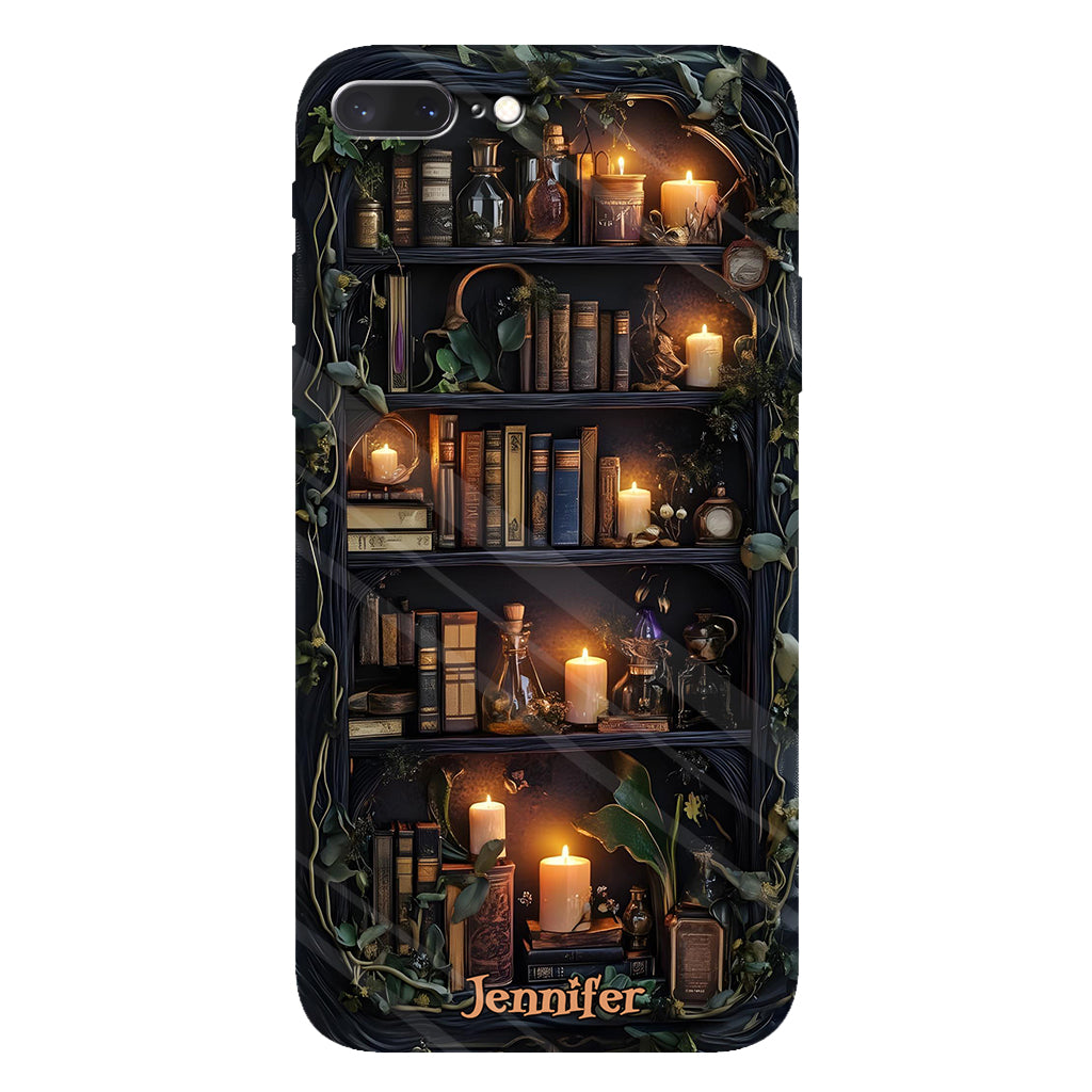 Bookself - Étui de téléphone personnalisé avec livre imprimé intégralement