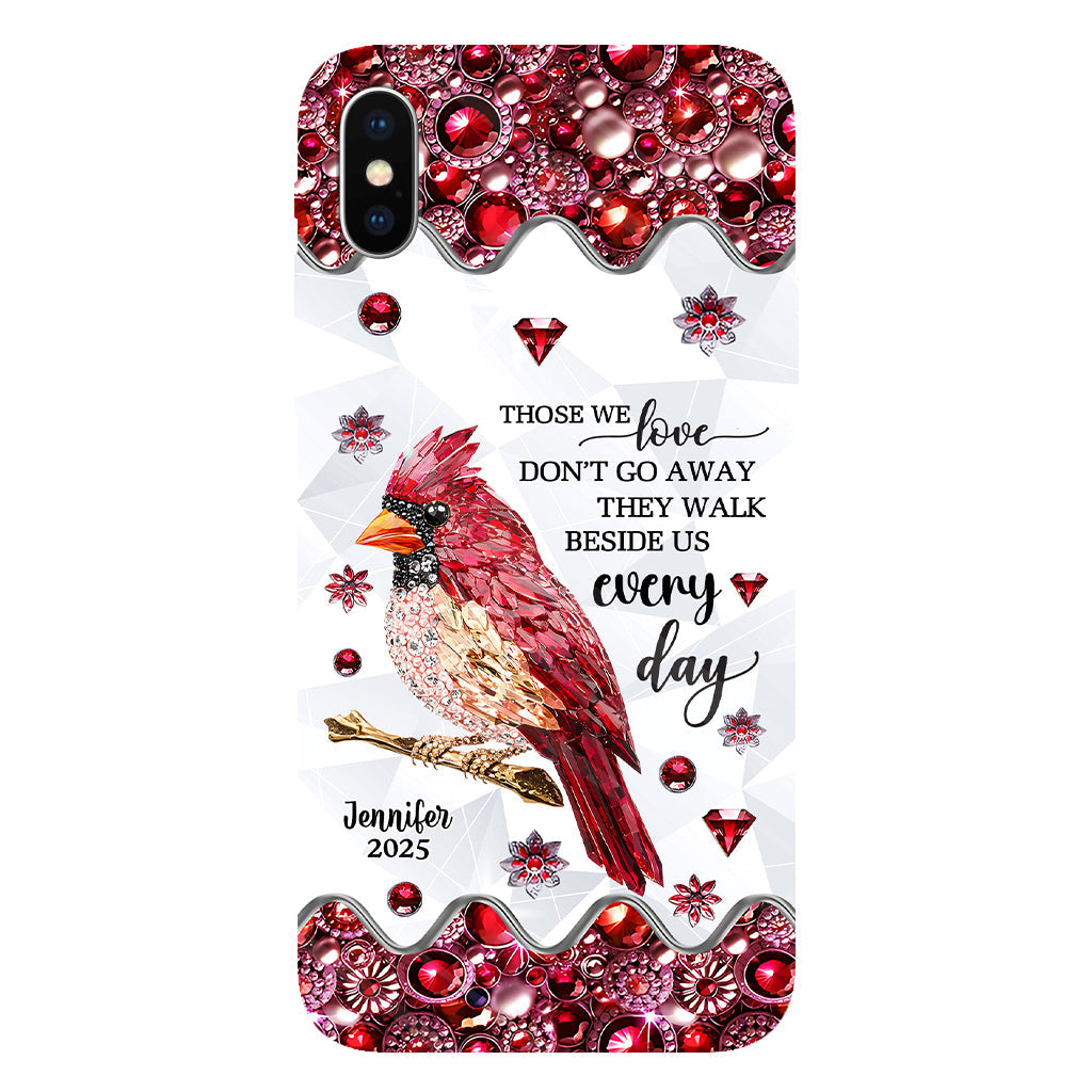 Those We Love Don't Go Away - Personalized Memorial Full Print Phone Case