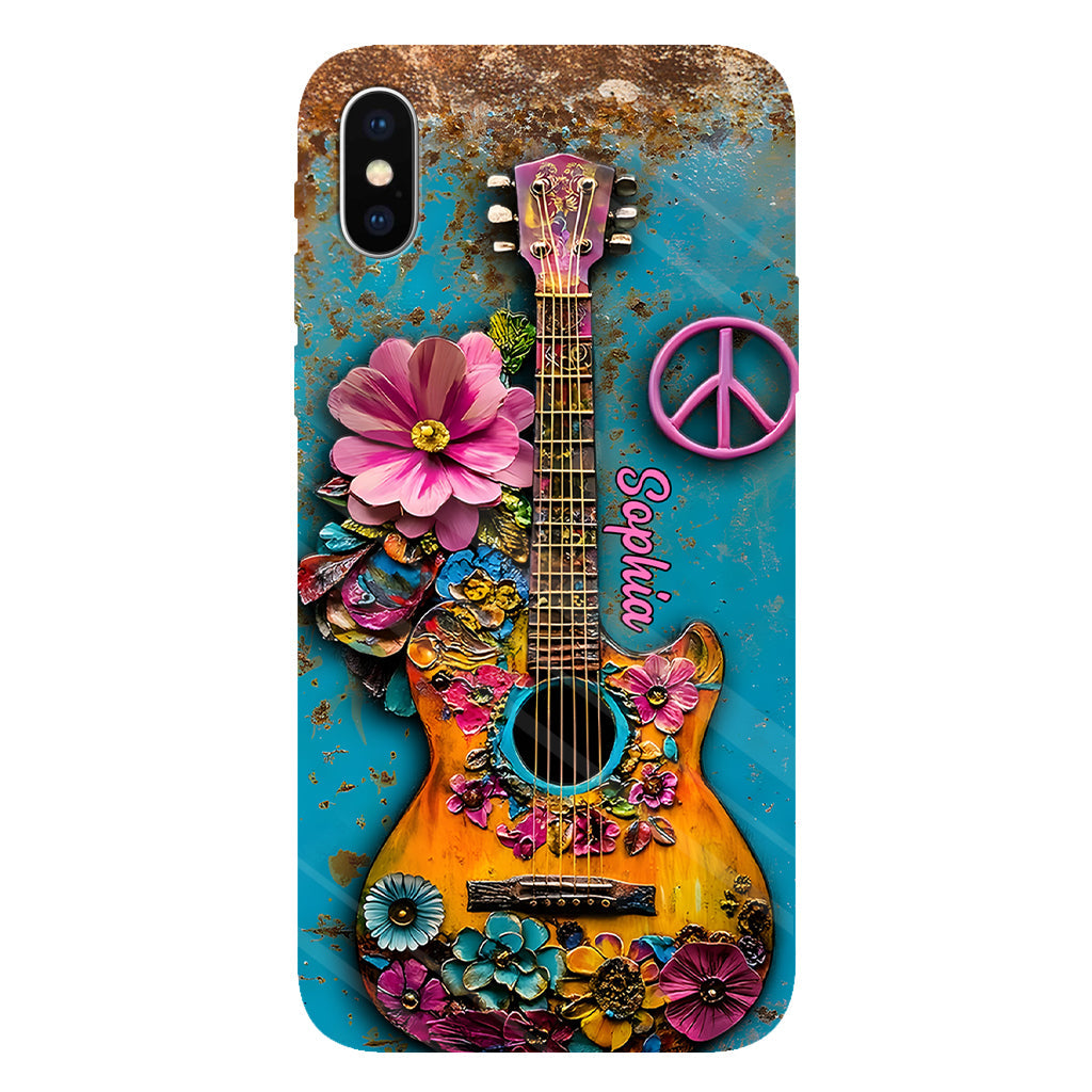 Coque de téléphone personnalisée Hippie Soul - Motif hippie intégral