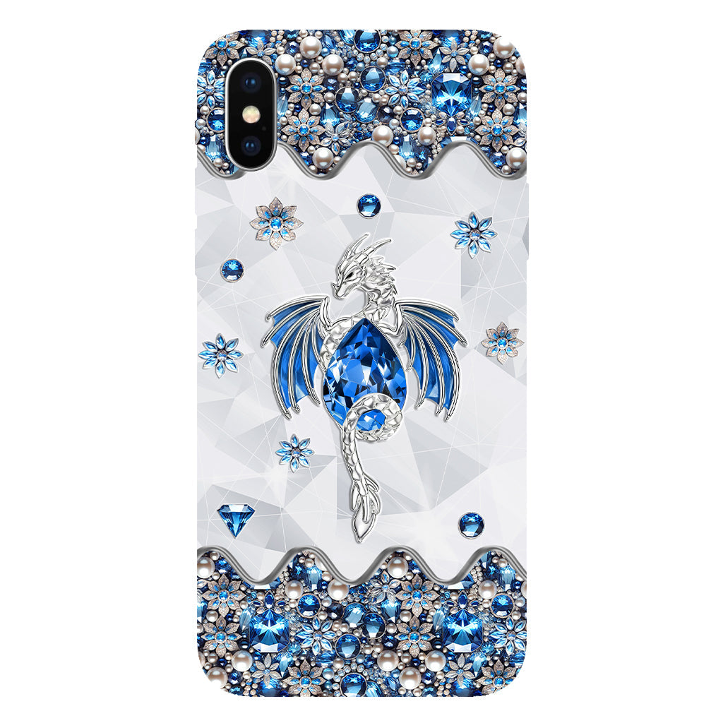 Liebe Drachen – Personalisierte Handyhülle mit Drachenmotiv