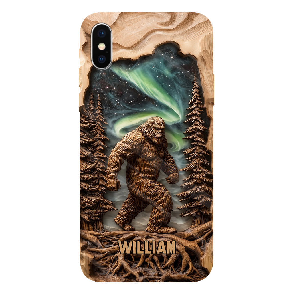 Je pars en forêt - Coque de téléphone personnalisée avec impression intégrale pour la randonnée